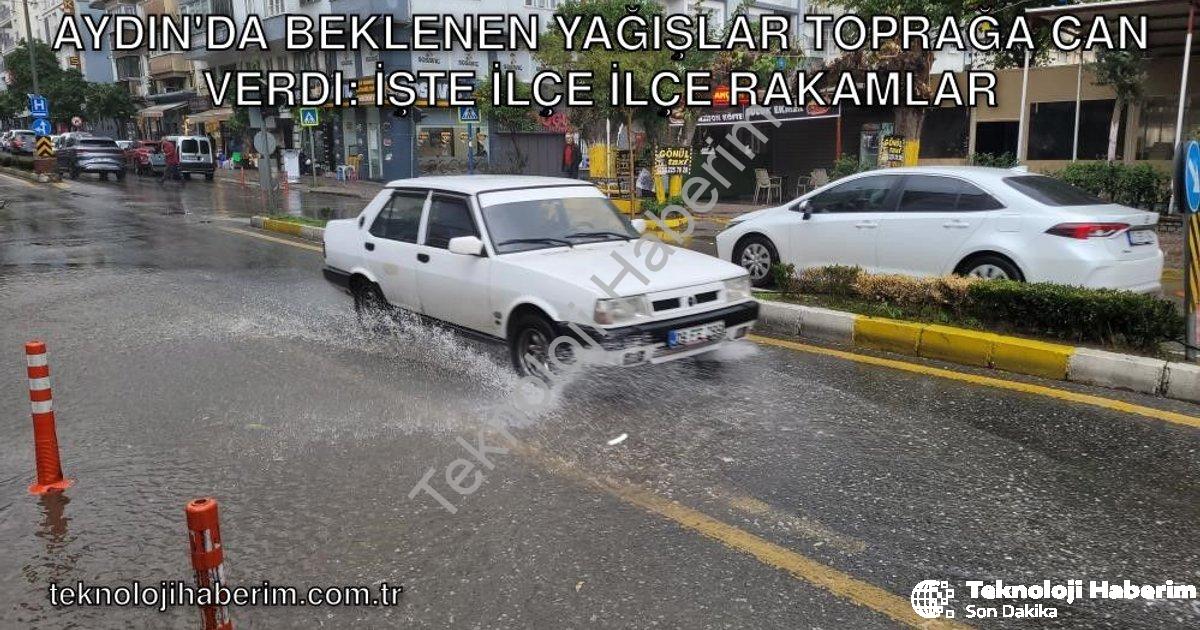 "Aydın'da Beklenen Yağışlar Toprağa Can Verdi: İşte İlçe İlçe Rakamlar" başlıklı haber için fotoreal