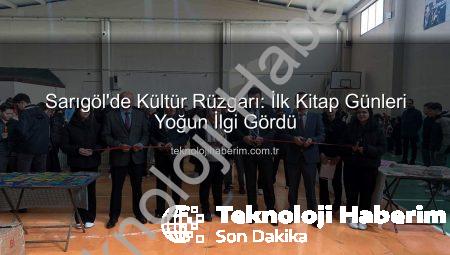 Sarıgöl’de Kültür Rüzgarı: İlk Kitap Günleri Yoğun İlgi Gördü