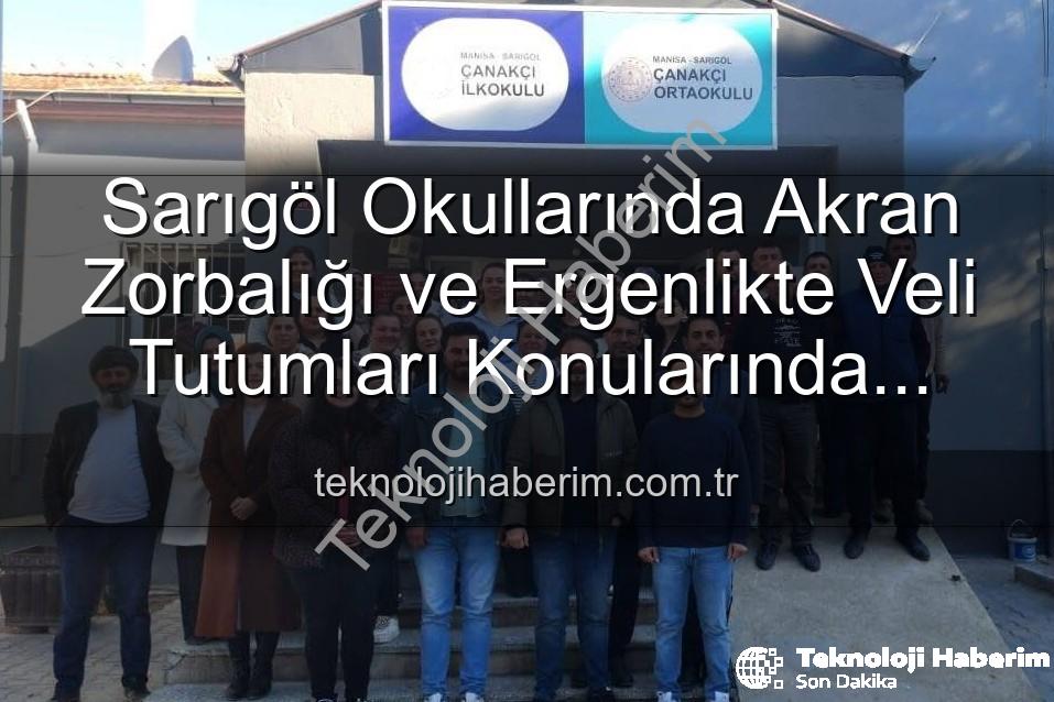 akran zorbalığı - Sarıgöl Okullarında Akran Zorbalığı ve Ergenlikte Veli Tutumları Konularında Farkındalık Seferberliği Başladı