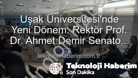 Uşak Üniversitesi’nde Yeni Dönem: Rektör Prof. Dr. Ahmet Demir Senato Üyeleriyle Buluştu