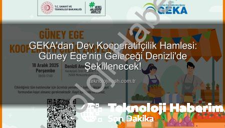 GEKA’dan Güney Ege İçin Kritik Zirve: Kooperatiflerin Geleceği Yeniden Şekilleniyor