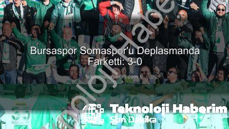 Bursaspor Somaspor’u Deplasmanda Farketti: 3-0