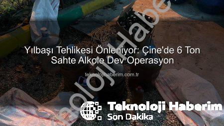 Yılbaşı Tehlikesi Önleniyor: Çine’de 6 Ton Sahte Alkole Dev Operasyon