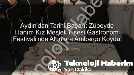 Aydınlı Genç Şeflerden Tarihi Başarı: Gastronomi Festivali’nde Madalyaları Topladılar!