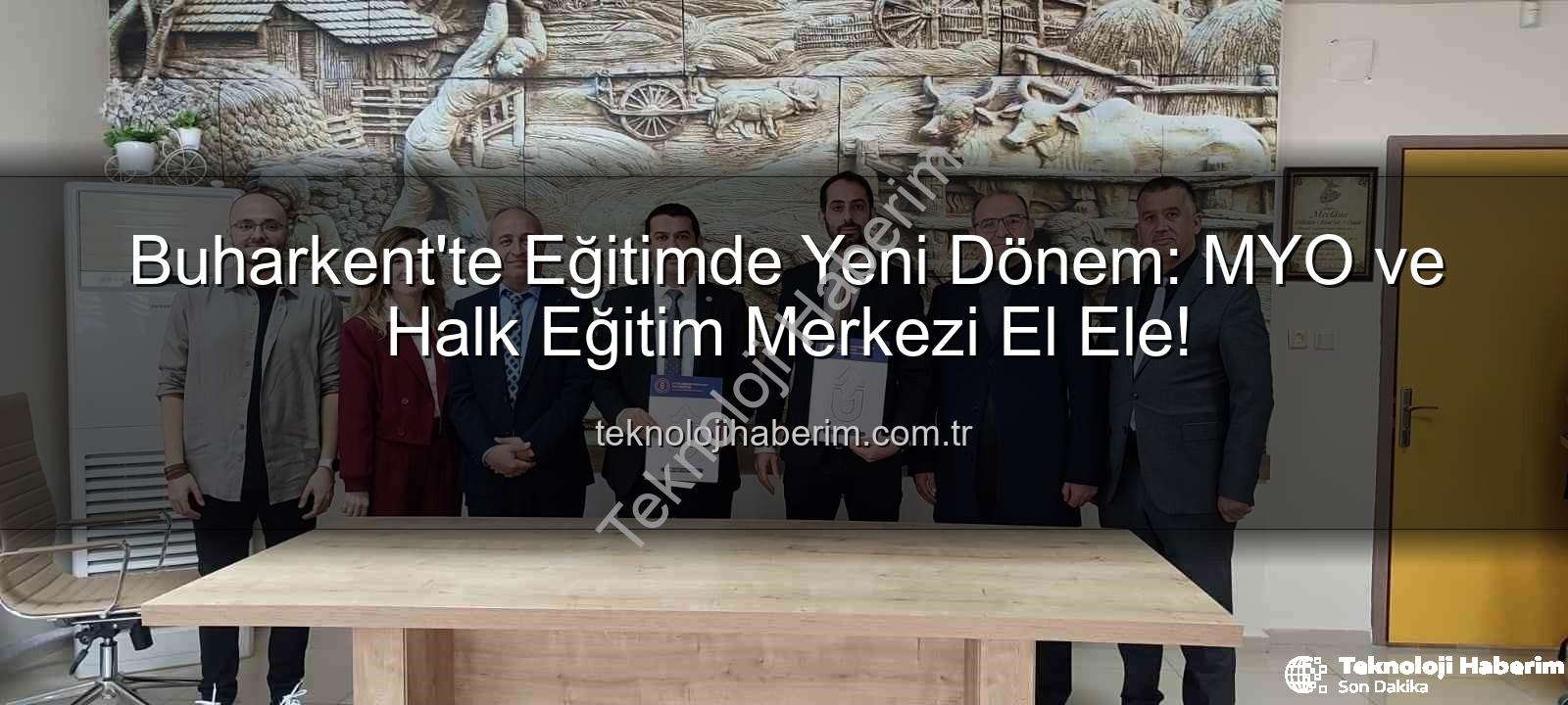 Buharkent eğitim iş birliği - Buharkent'te Eğitimde Yeni Dönem: MYO ve Halk Eğitim Merkezi El Ele!